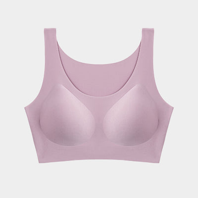 Traceless Underwear For Women Without Rims Beauty Vest Sleep Sports Huddled Bra