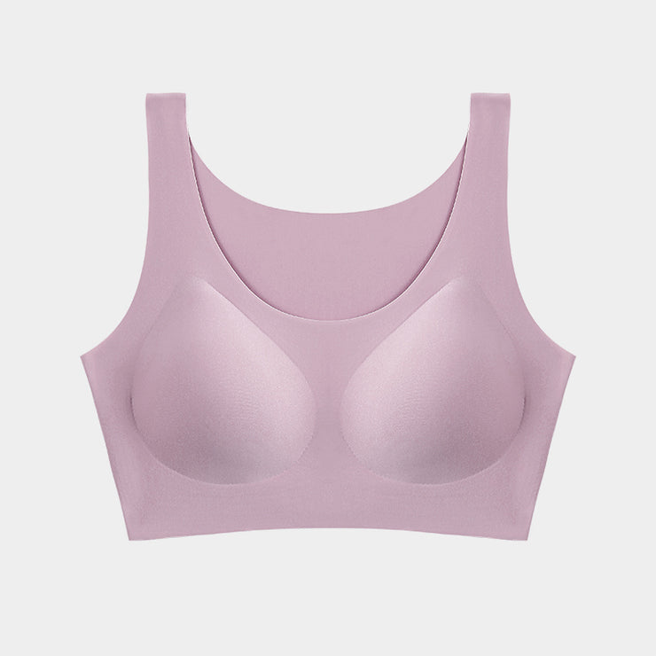 Traceless Underwear For Women Without Rims Beauty Vest Sleep Sports Huddled Bra