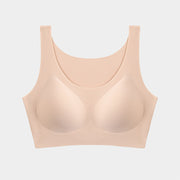 Traceless Underwear For Women Without Rims Beauty Vest Sleep Sports Huddled Bra