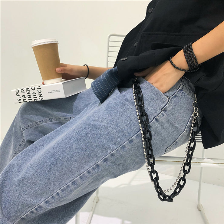 Trendy pendant double chain accessories