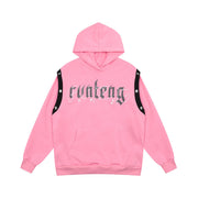 Fashion Letters Printed Hoodie Men