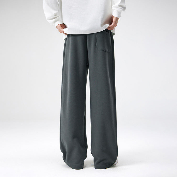 Fashion New Heavy Straight Sweatpants Men