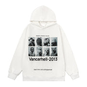 Fashion Jiugongge Printed Hoodie Men