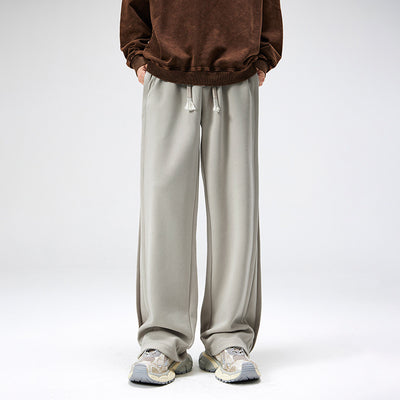 Fashion New Heavy Straight Sweatpants Men