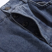 Fashion Side Striped Straight Jeans Men